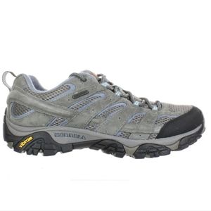 Merrell Womens Gray Hiking Shoes Size 10.5 (Wide)